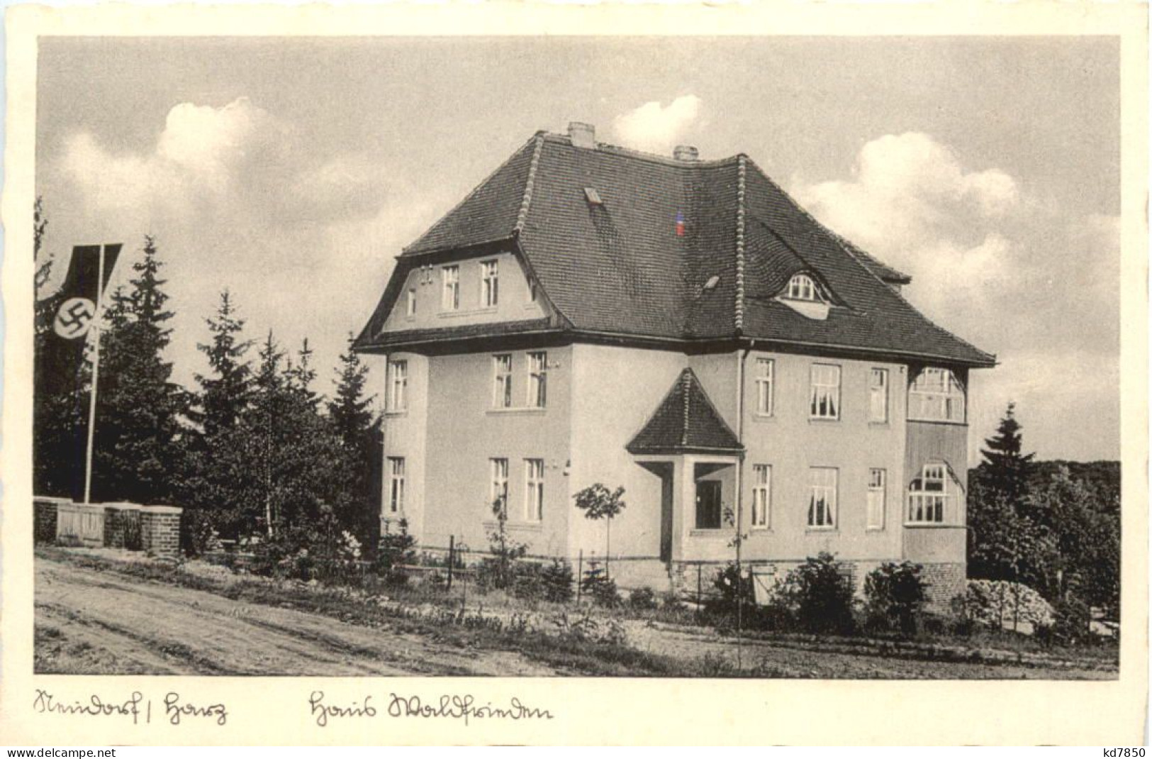 Harzgerode - Haus Waldfrieden - 3. Reich - Harzgerode
