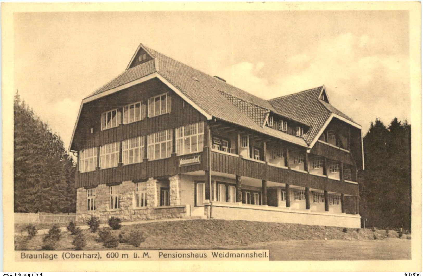 Braunlage - Pensionshaus Weidmannsheil - Braunlage