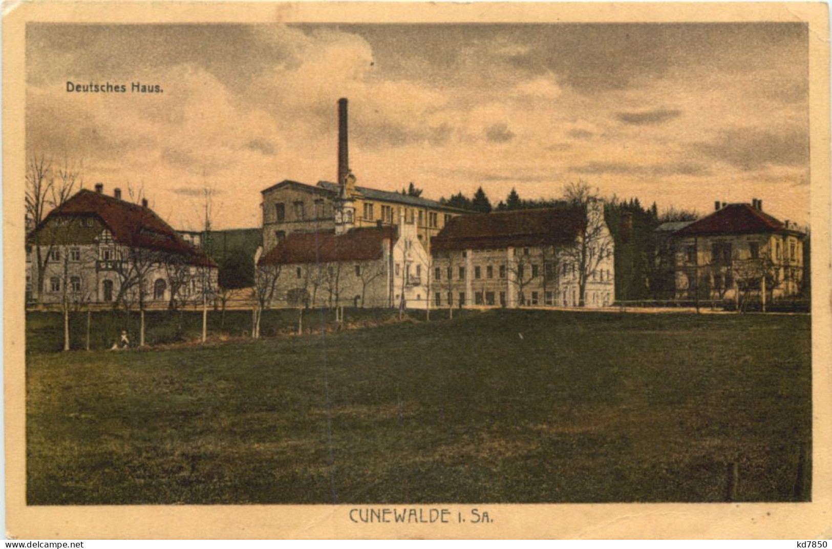 Cunewalde In Sachsen - Deutsches Haus - Cunewalde