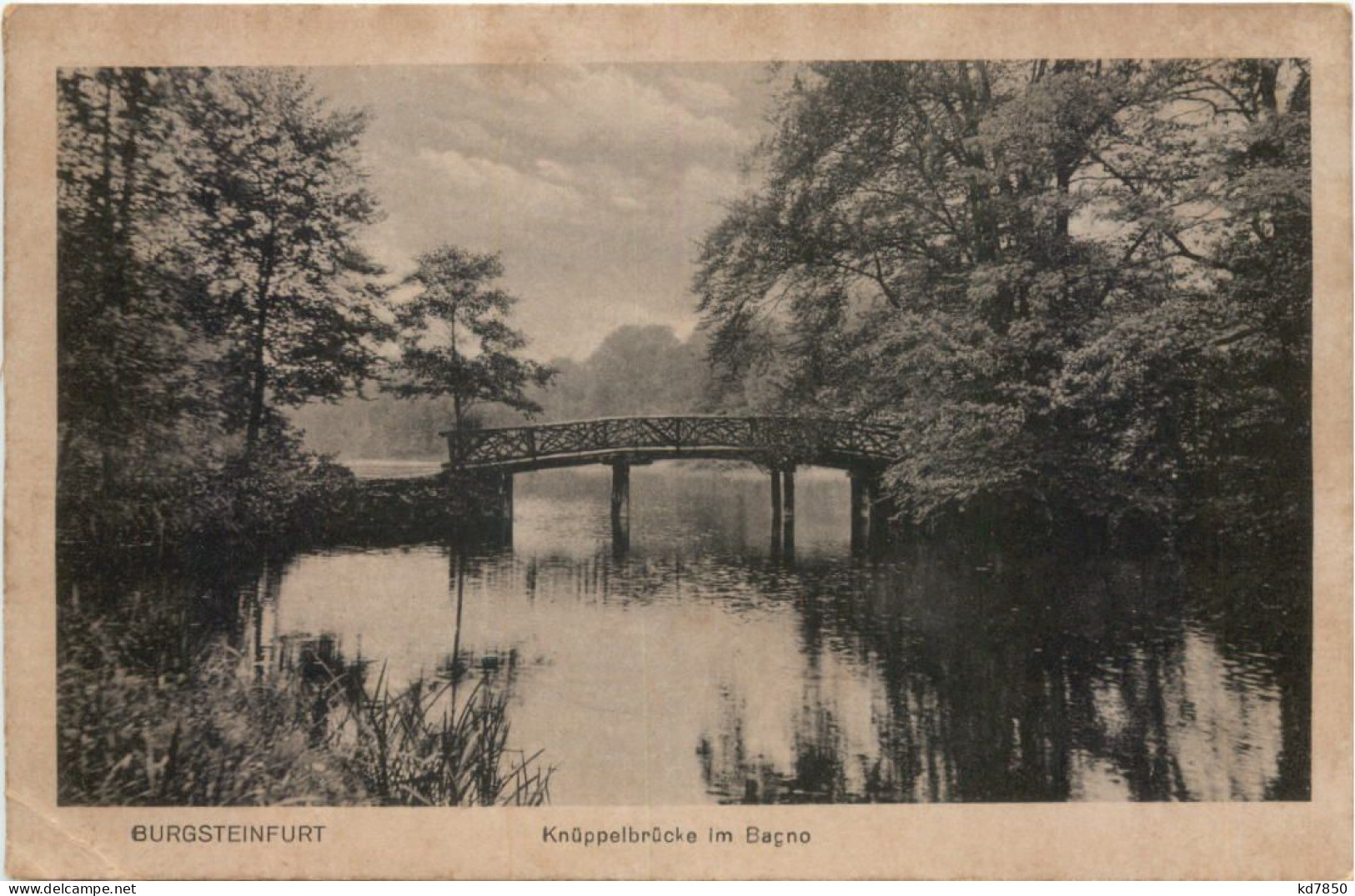 Burgsteinfurt - Knüppelbrücke Im Bagno - Steinfurt