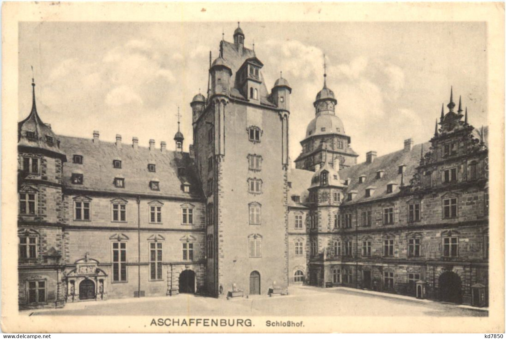 Aschaffenburg - Schloßhof - Aschaffenburg