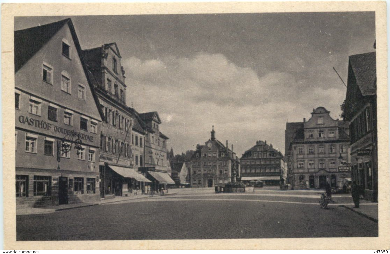 Schwäbisch Gmünd - Oberer Marktplatz - Schwaebisch Gmünd