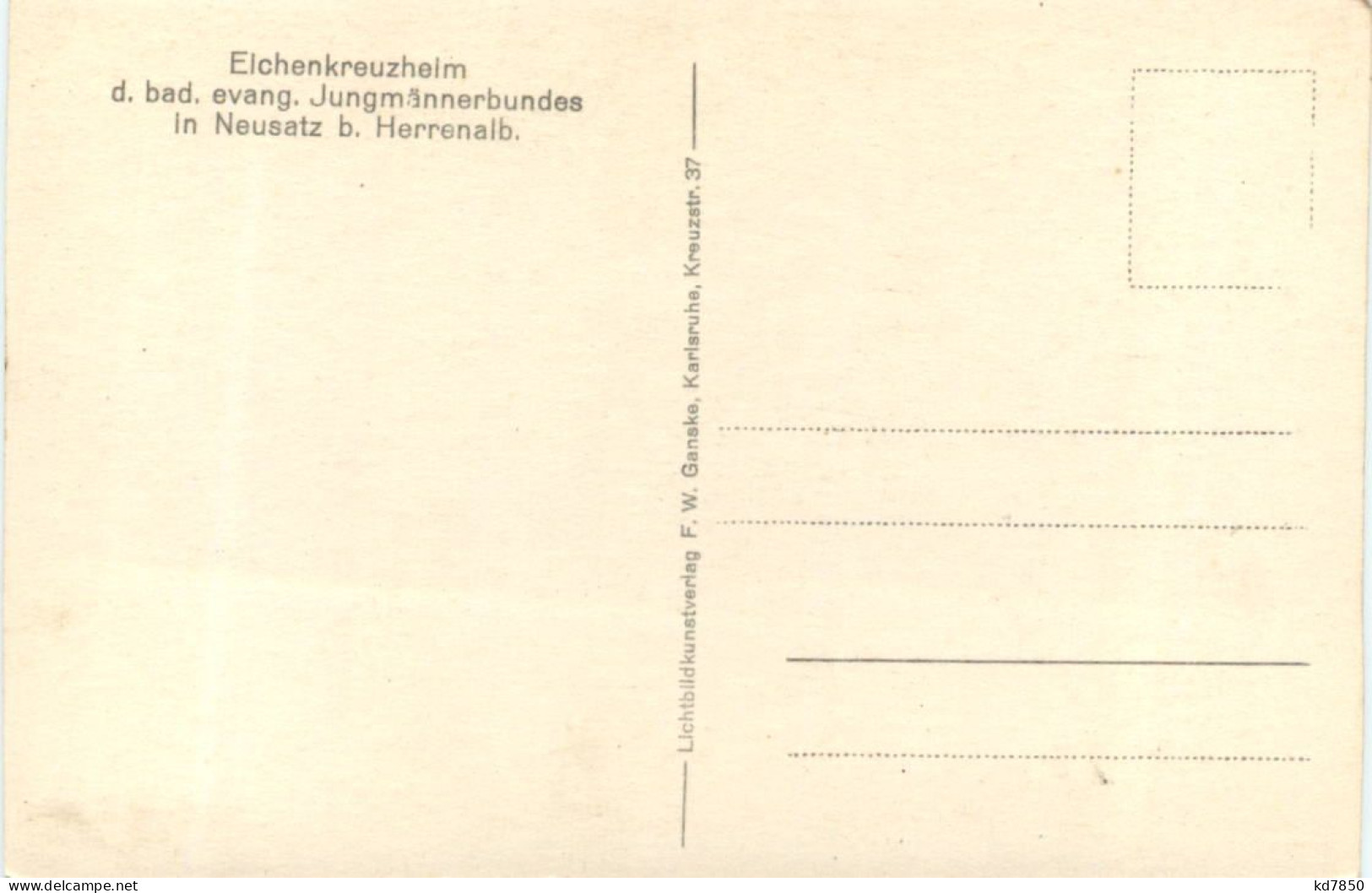 Neusatz Bei Herrenalb - Eichenkreuzheim - Bad Herrenalb