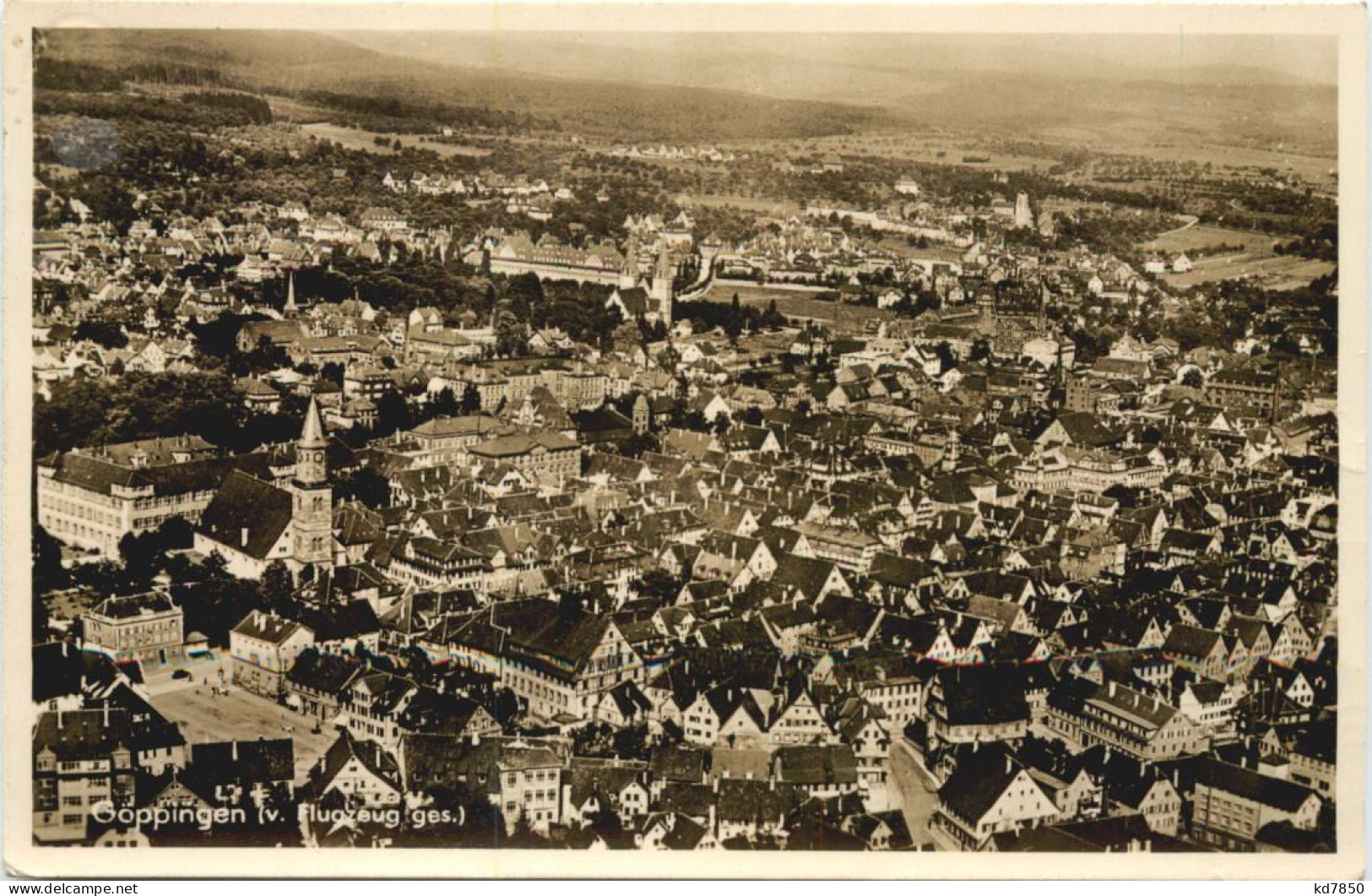 Göppingen Vom Flugzeug Aus - Göppingen