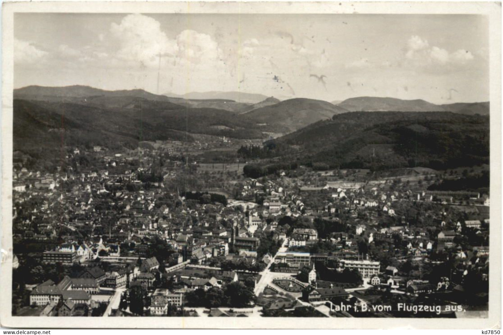 Lahr In Baden Vom Flugzeug - Lahr