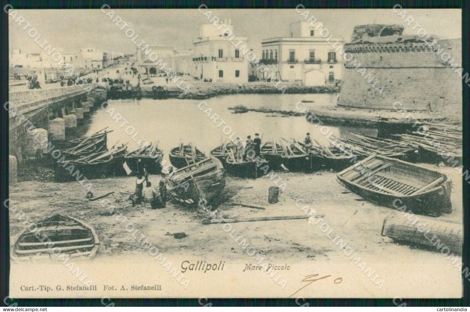 Lecce Gallipoli ABRASA Cartolina XB3527 - Lecce