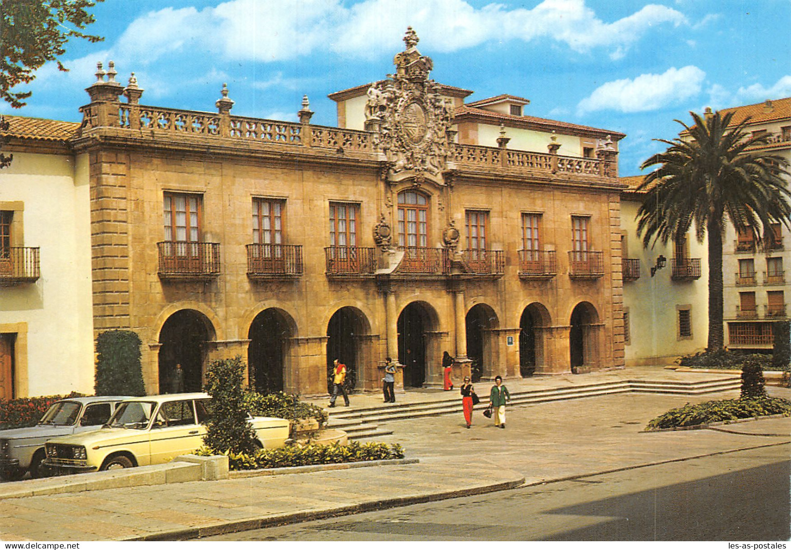 Espagne ASTURIAS OVIEDO HOTEL DE LA RECONQUISTA FACHADA - Asturias (Oviedo)