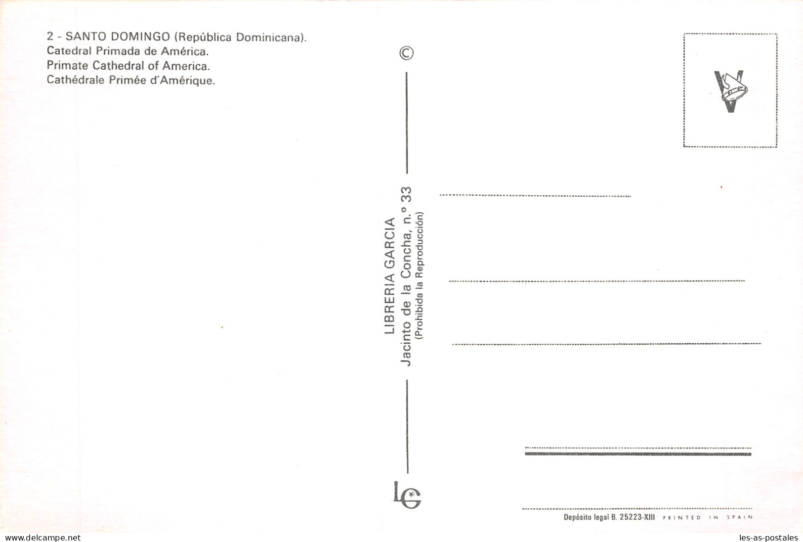 REPUBLICA DOMINICANA SANTO DOMINGO - Dominikanische Rep.