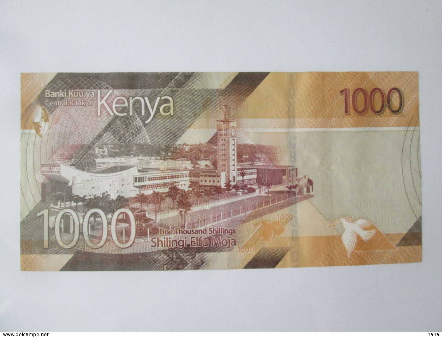 Kenya 1000 Shilingi 2019 Banknote,see Pictures - Kenya