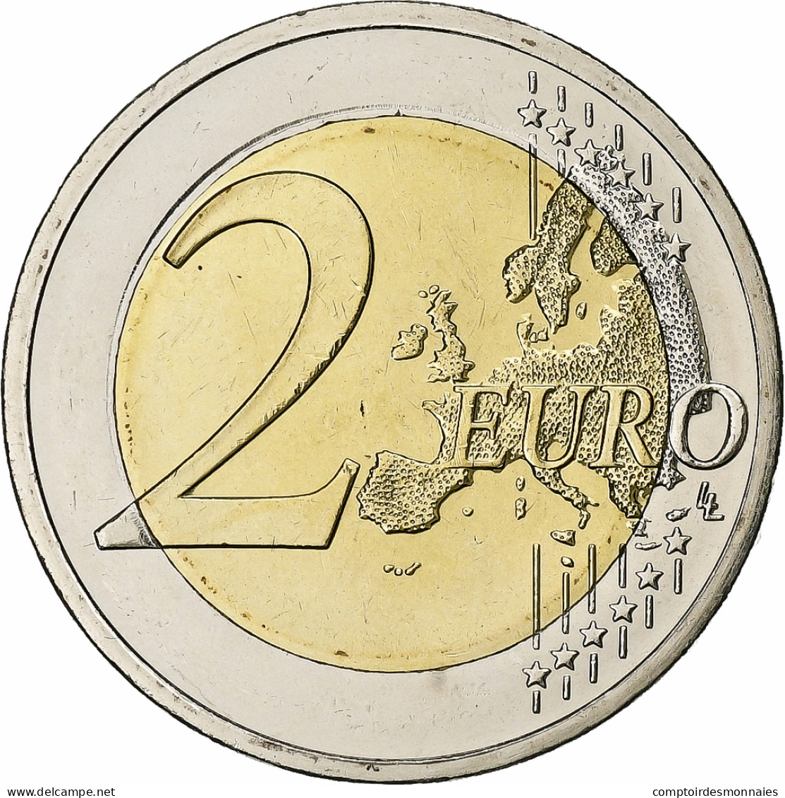 Chypre, 2 Euro, Flag, 2015, SPL+, Bimétallique - Cyprus