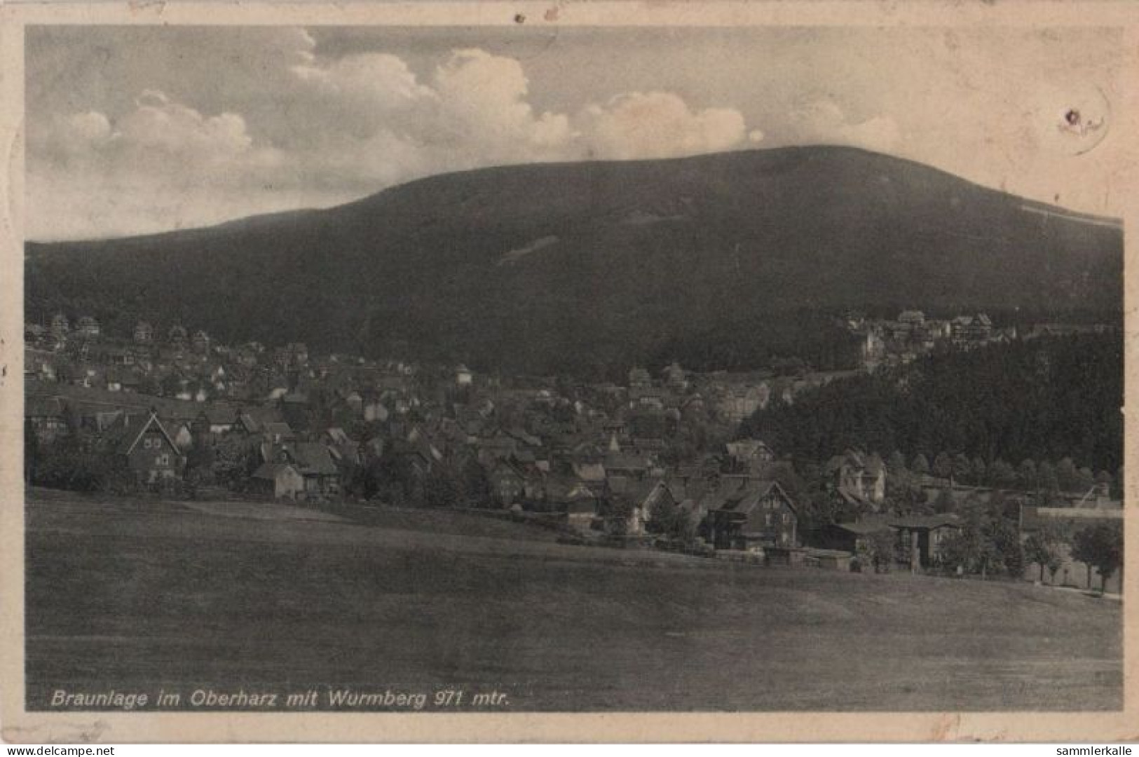 88214 - Braunlage - Mit Wurmberg - 1933 - Braunlage