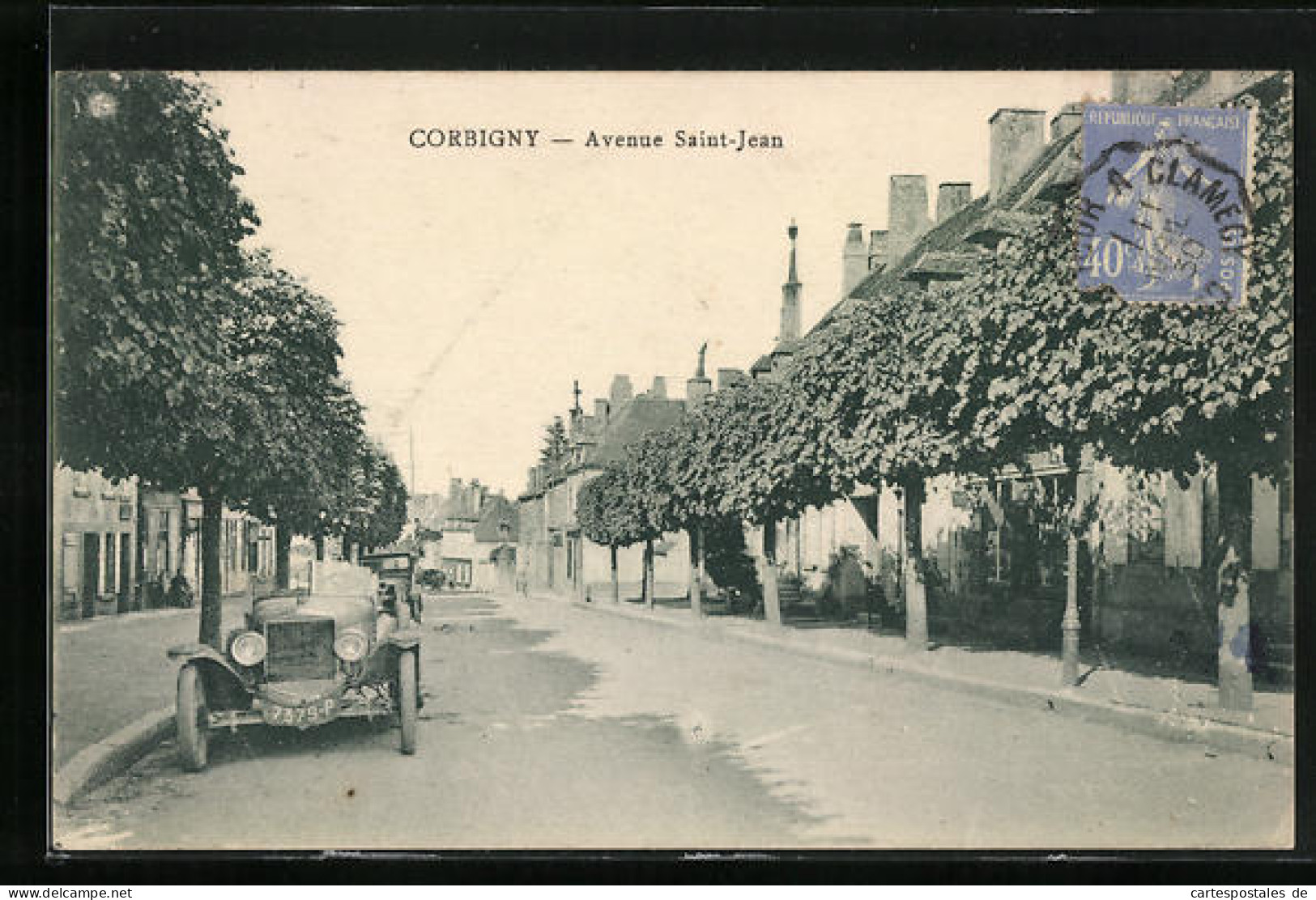 CPA Corbigny, Avenue Saint-Jean  - Corbigny