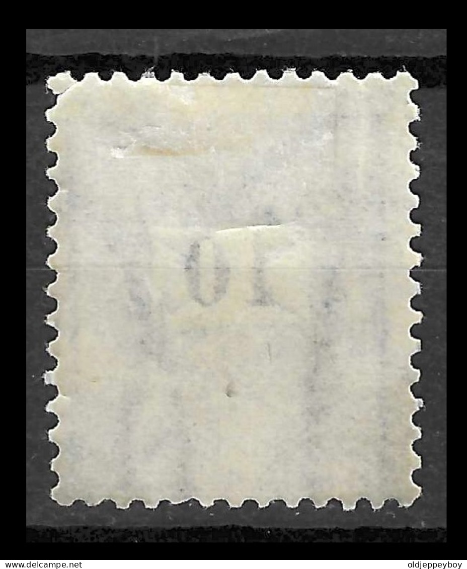 HONGRIE - HUNGARY - UNGARN / 1888 Typo. Perf. 12 X 11 1/2 WMK 135 CROWN IN CIRCLE MLH SCOTT 40b FULL GUM  10Kr + Value - Unused Stamps