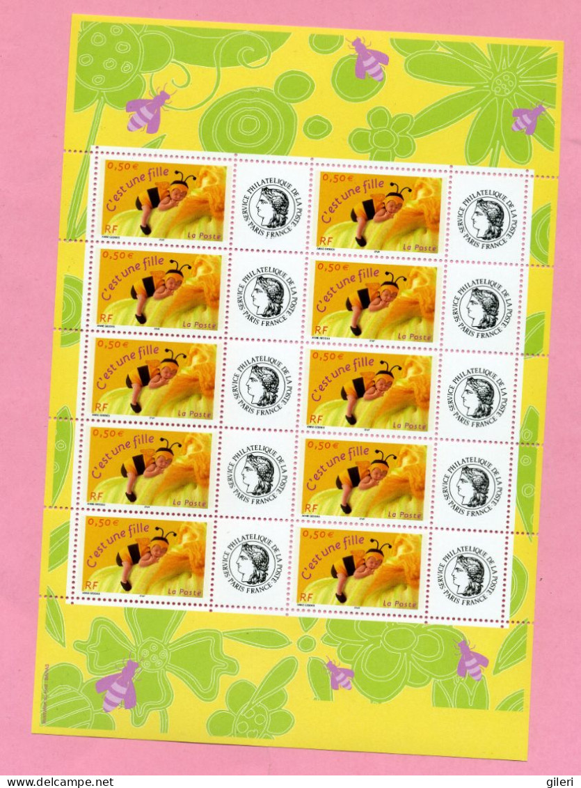 N 3634A Bloc De 10 Cérès - Unused Stamps