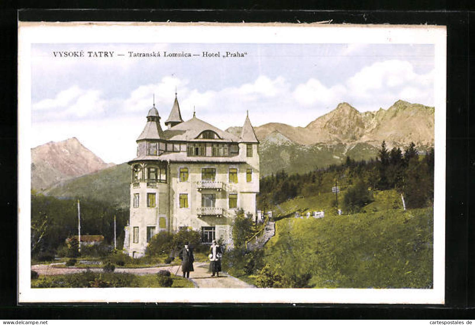 AK Vysoké Tatry, Tatranská Lomnica, Hotel Praha  - Slovaquie