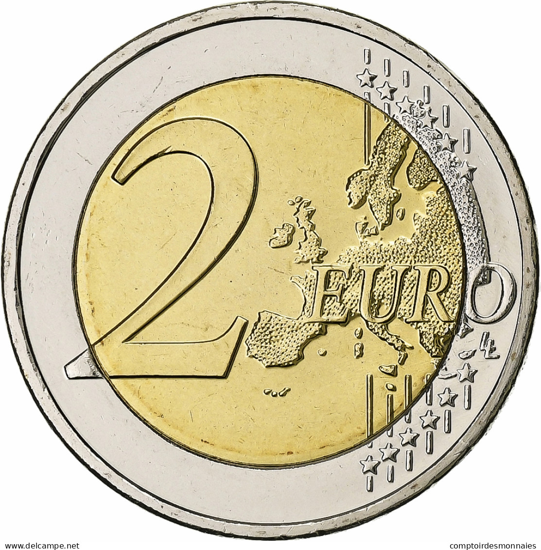 Chypre, 2 Euro, €uro 2002-2012, 2012, SPL+, Bimétallique - Cyprus