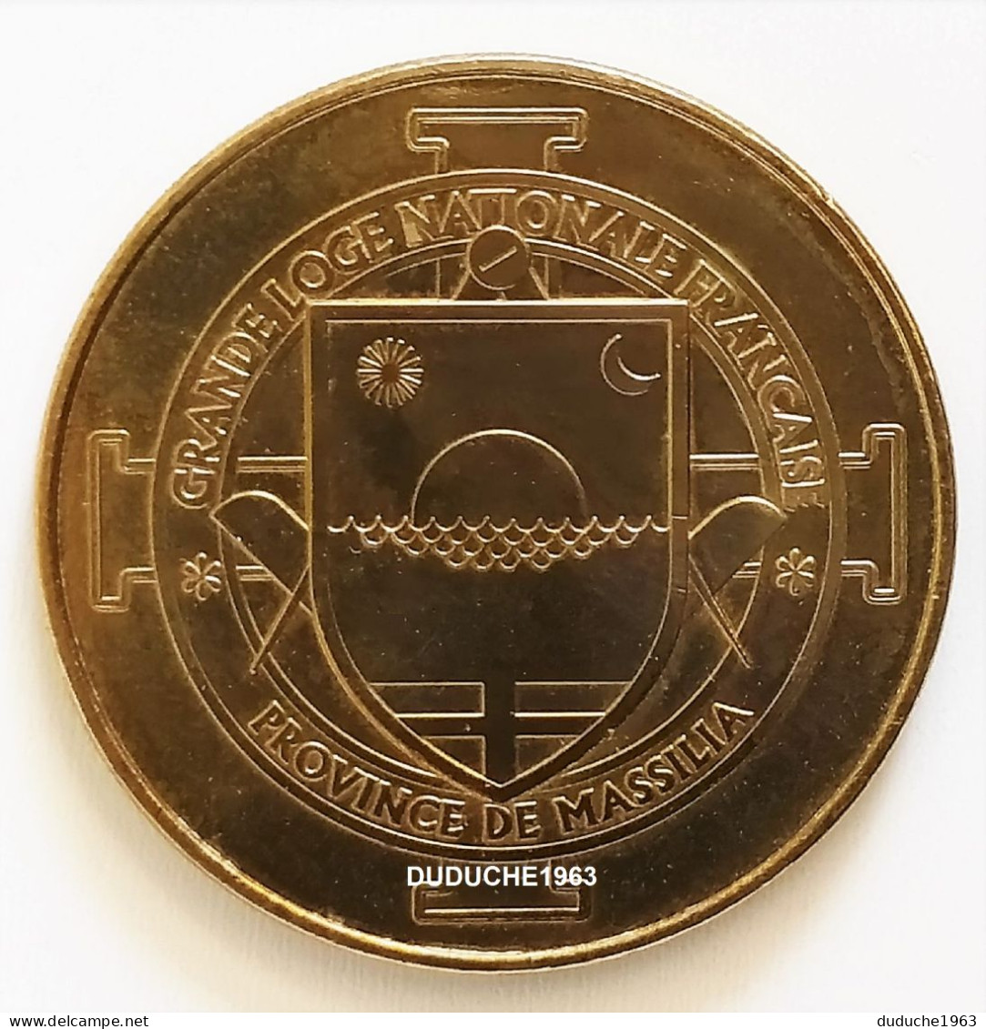 Monnaie De Paris 13.Marseille Grande Loge Française Massilia 2010 - 2010