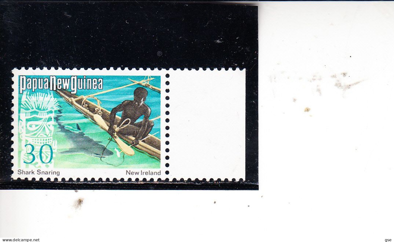 PAPUA & NUOVA GUINEA 1973/4 - Shark Snaring - Papua New Guinea