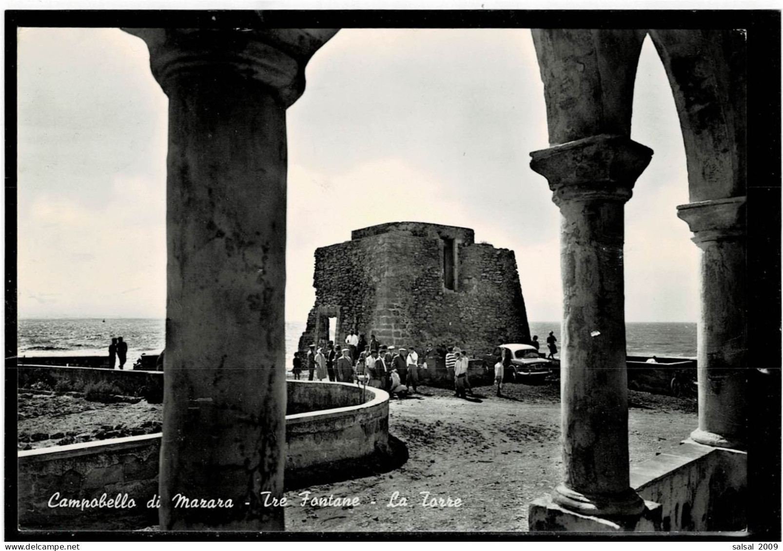 ITALIA ,cartolina Viaggiata Da "Campobello Di Mazara" (TP) ,tre Fontane ,qualita Ottima - Trapani