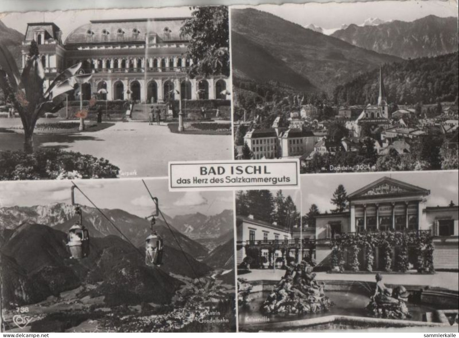 36987 - Österreich - Bad Ischl - Mit 4 Bildern - 1961 - Bad Ischl