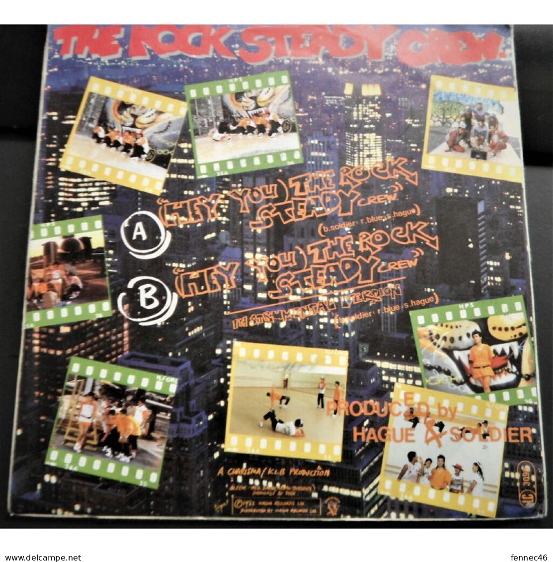 * Vinyle  45T - ROCK STEADY CREW - (hey You) Rock Steady Crew // Instru. - Altri - Inglese