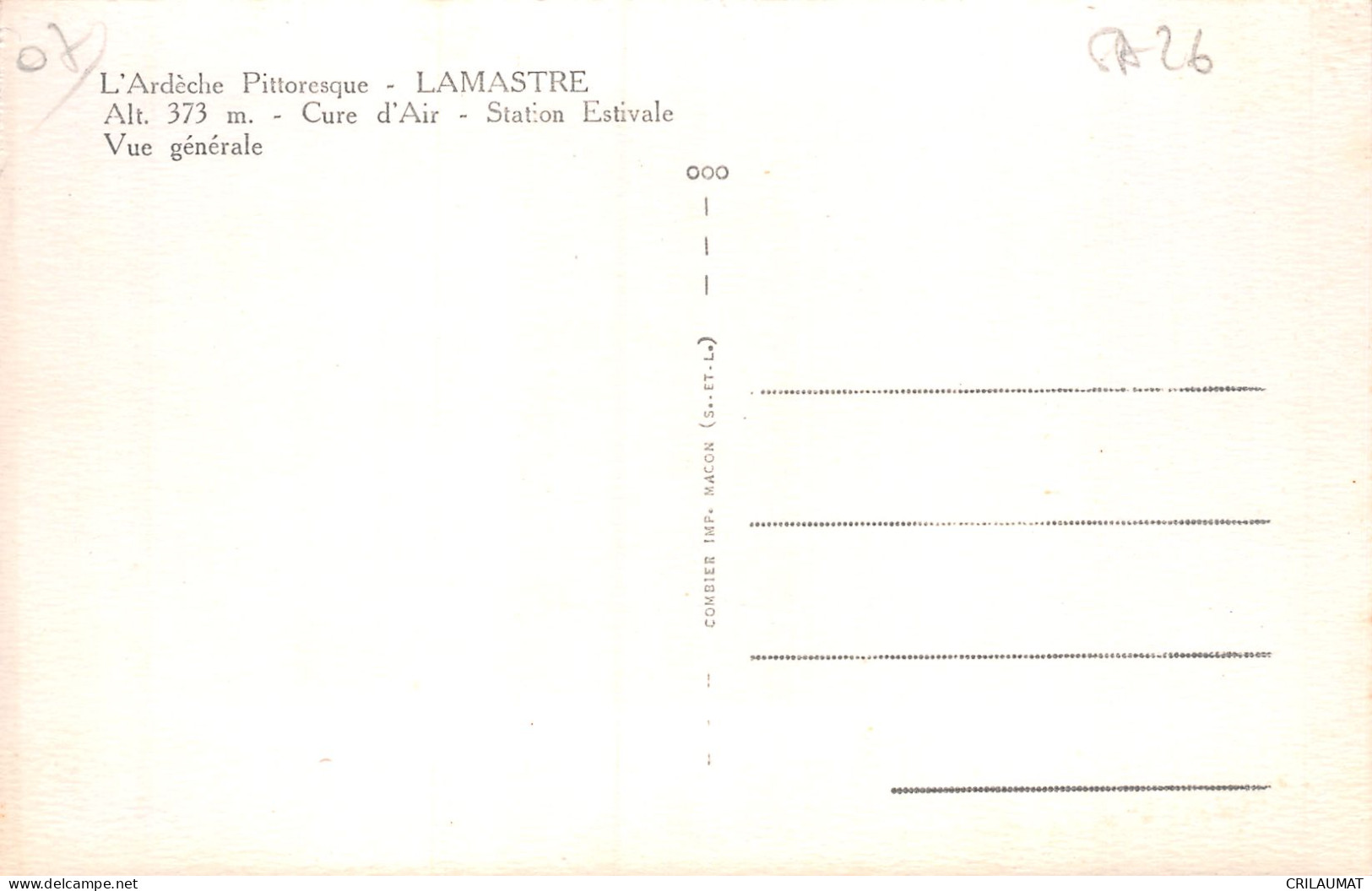 07-LAMASTRE-N°LP2995-A/0223 - Lamastre