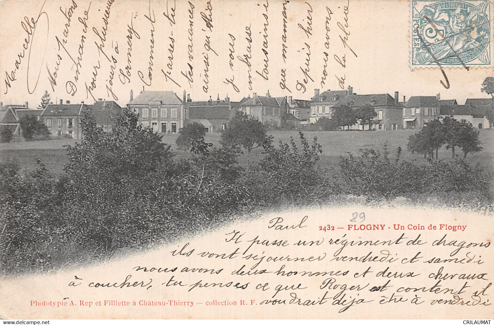 89-FLOGNY-N°LP2995-E/0267 - Flogny La Chapelle