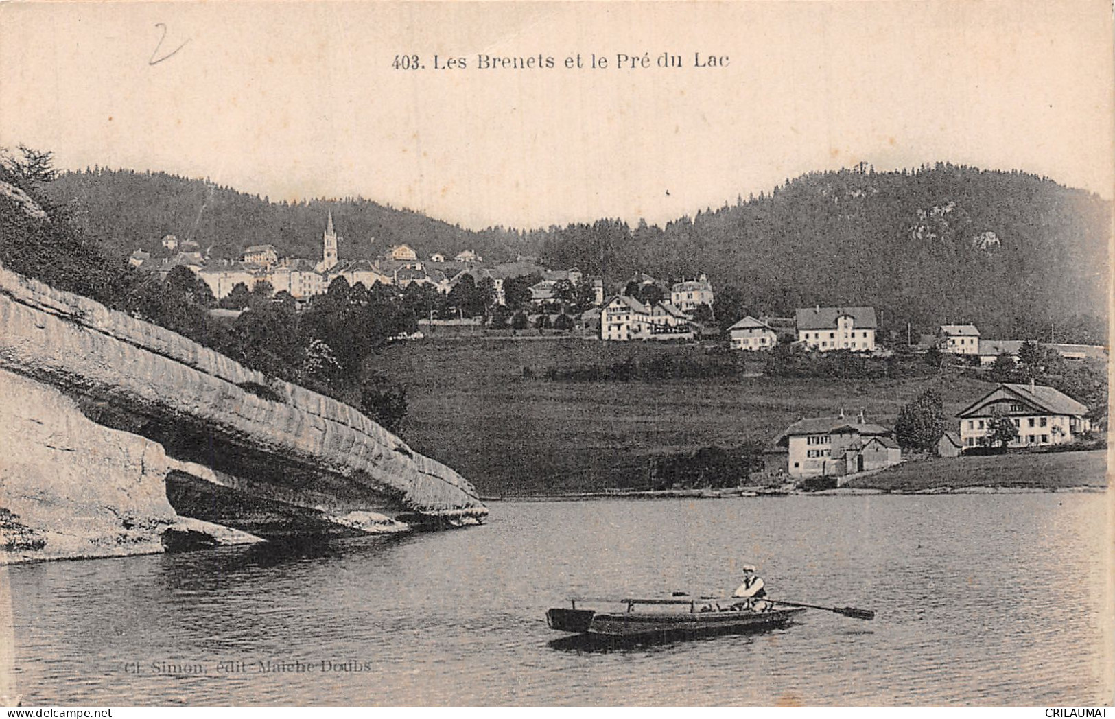 ET-SUISSE LES BRENETS-N°LP2995-H/0267 - Les Brenets