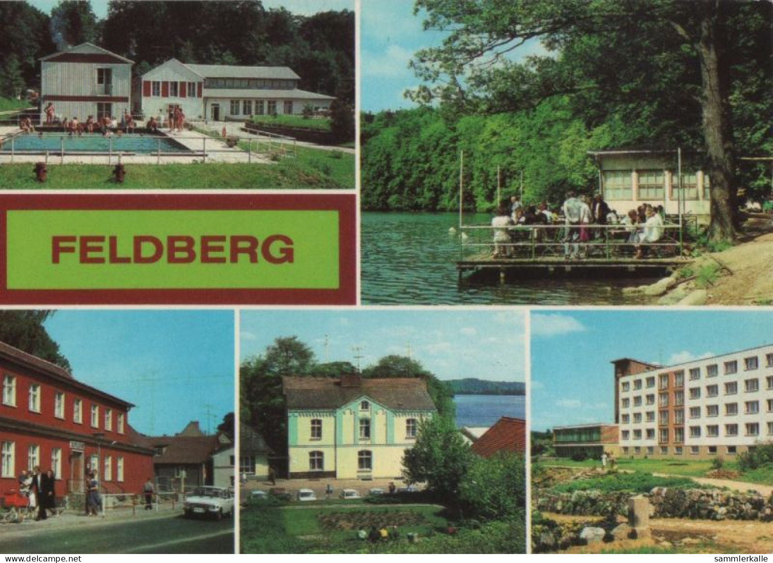 103850 - Feldberg, Feldberger Seenlandschaft - U.a. Rathaus - 1983 - Feldberg