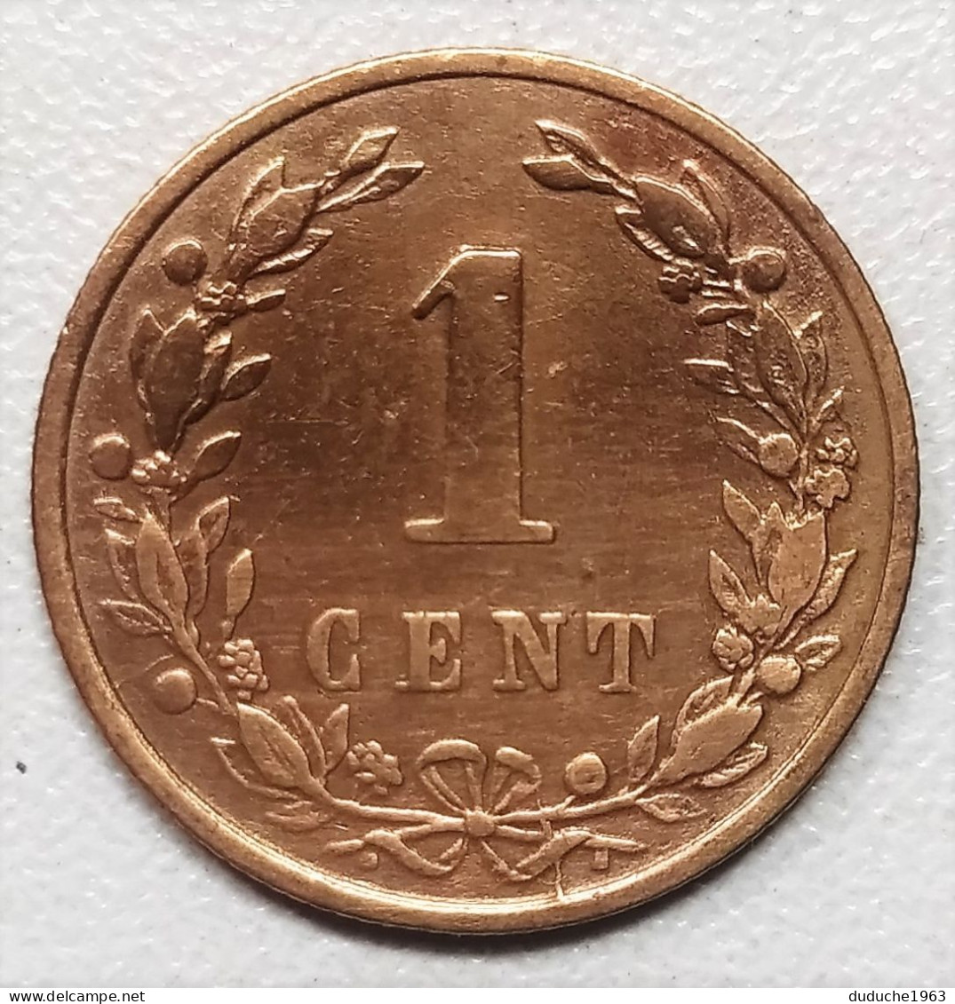 Pays-Bas - 1 Cent 1900 - 1 Cent