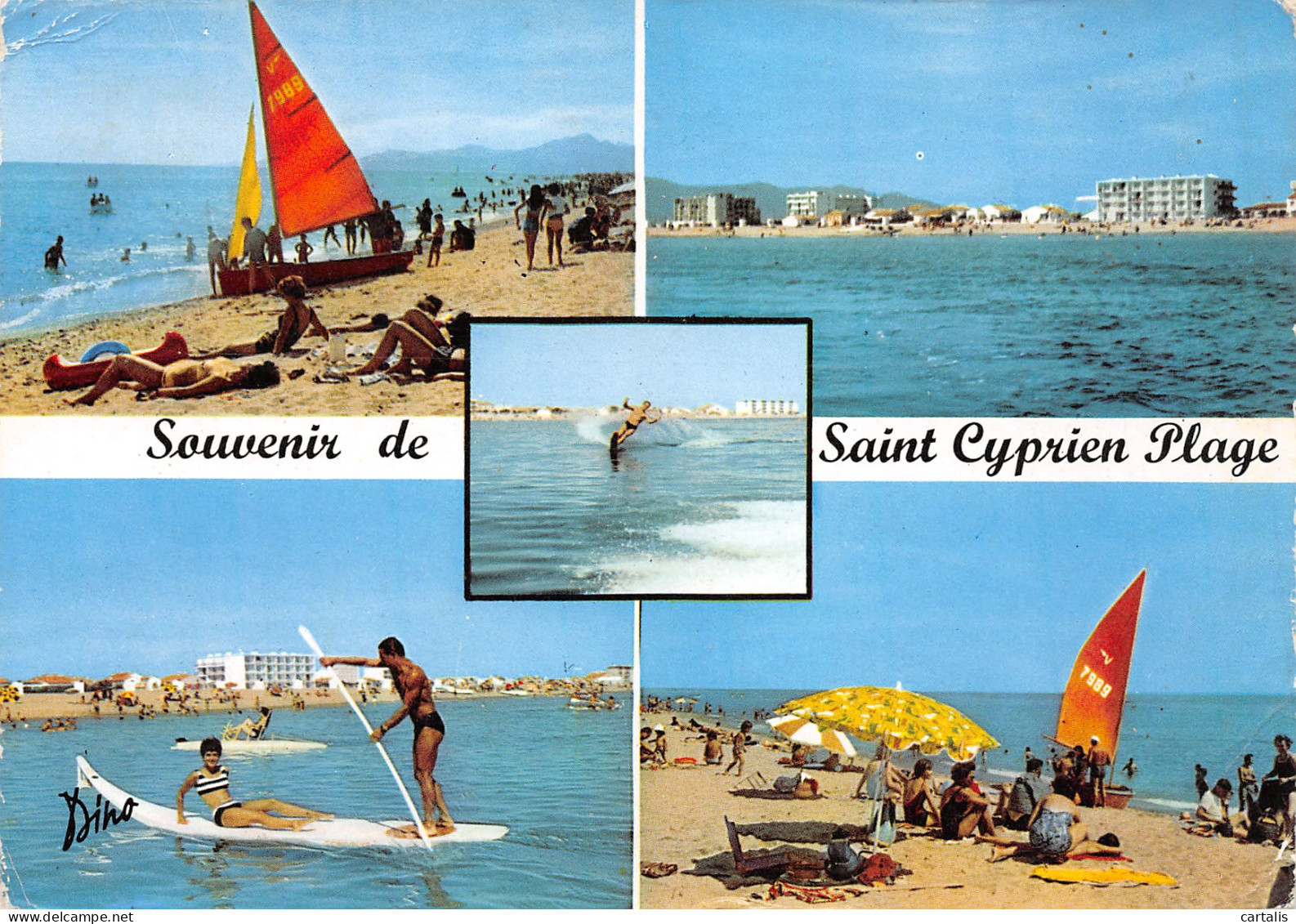 66-SAINT CYPRIEN PLAGE-N°3749-B/0369 - Saint Cyprien