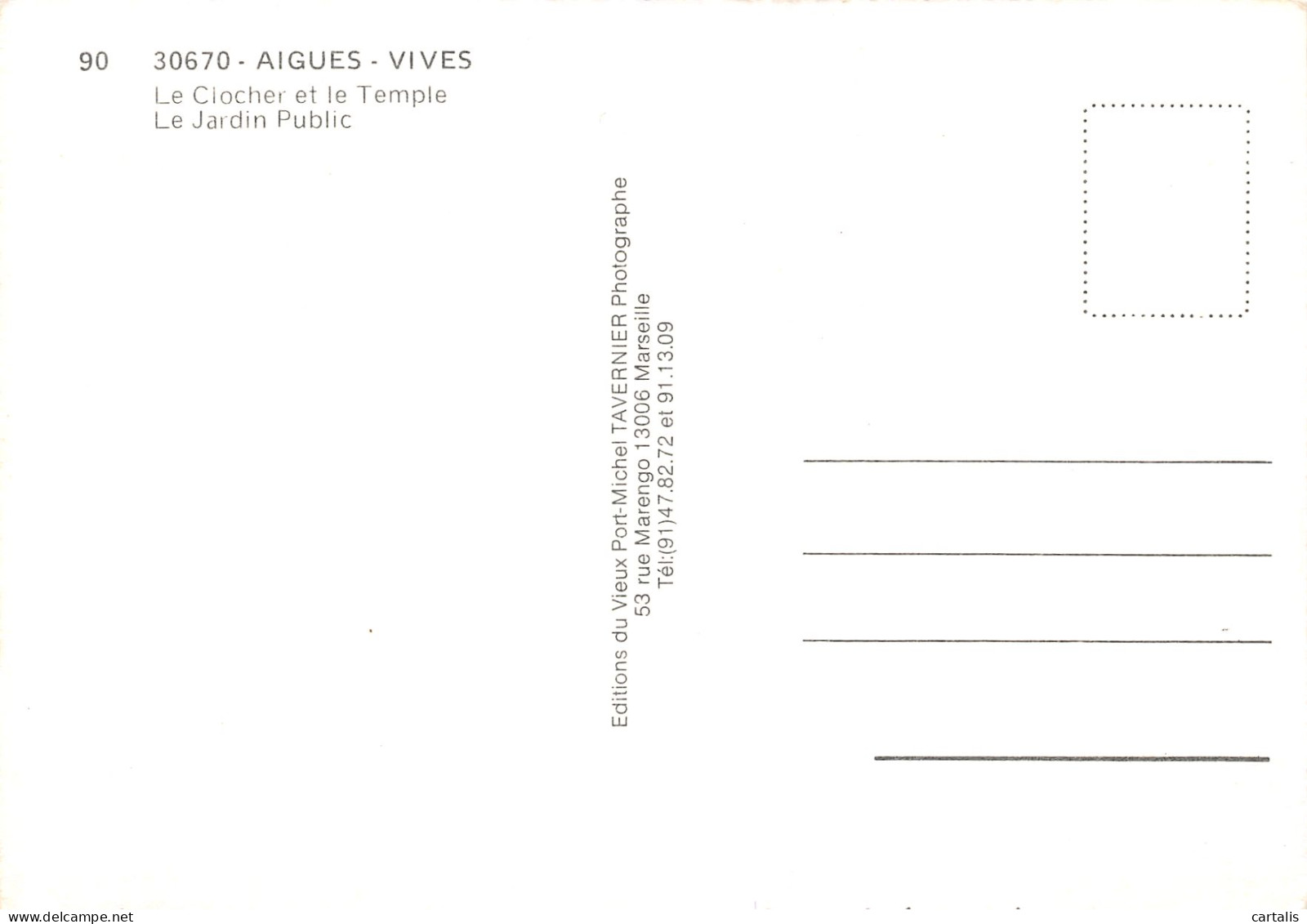 30-AIGUES VIVES-N°3749-B/0373 - Aigues-Vives