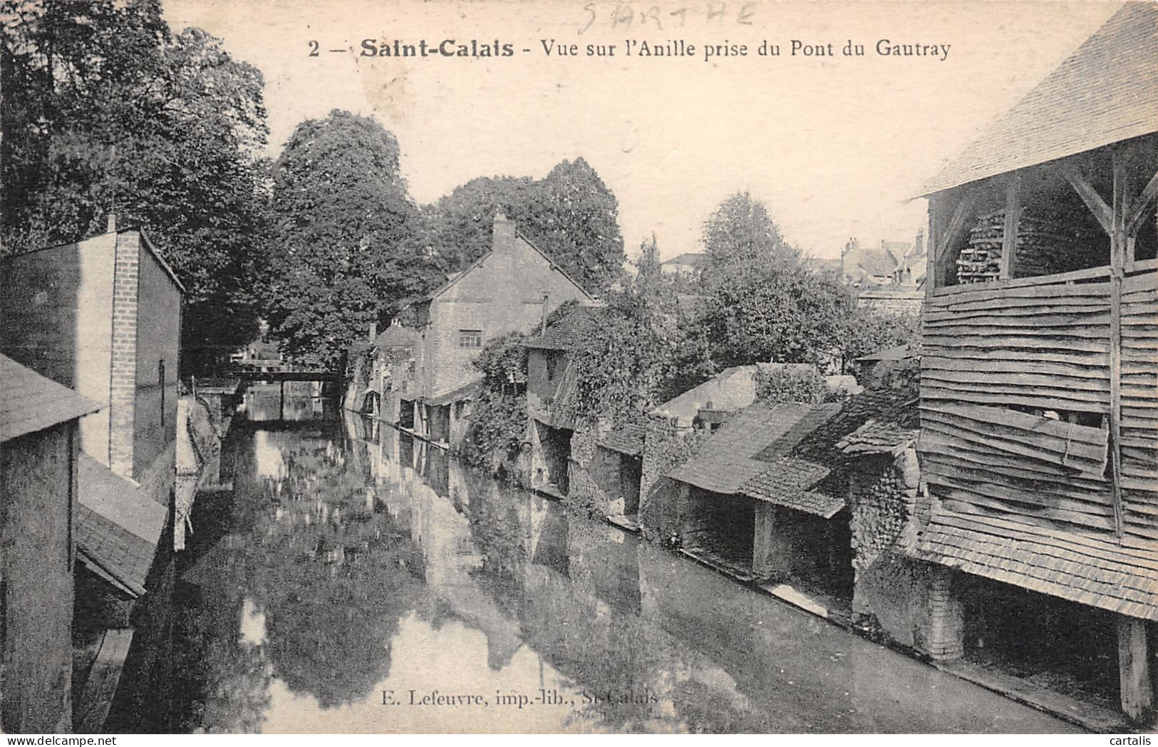 72-SAINT CALAIS-N°3750-E/0357 - Saint Calais