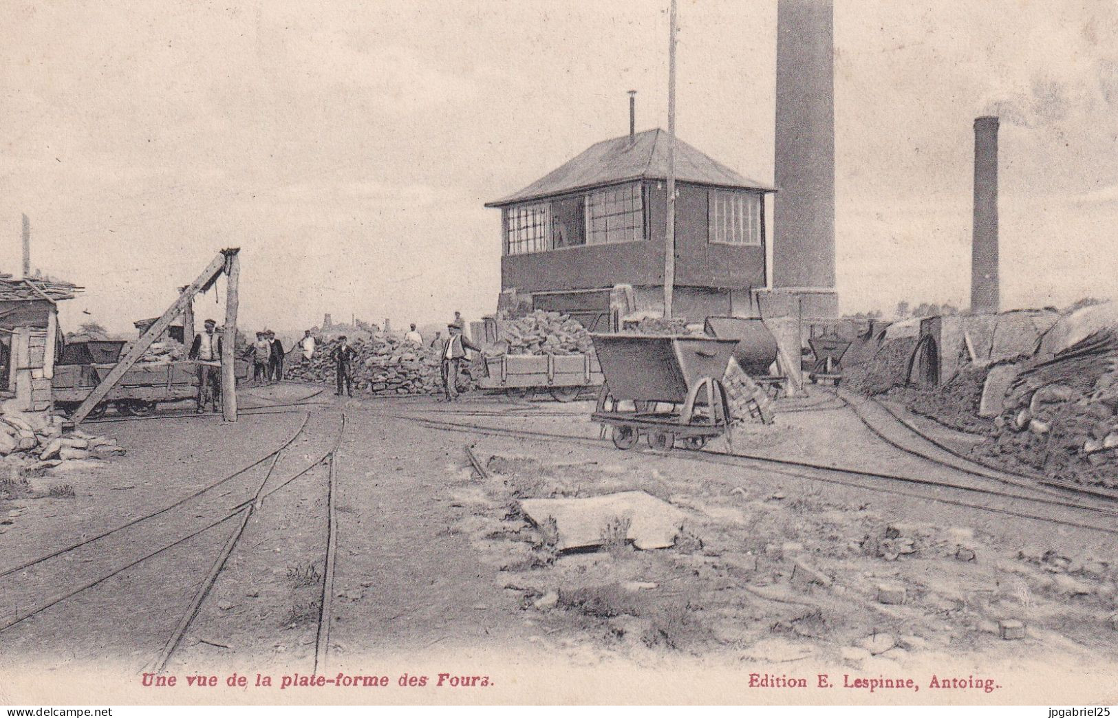 Antoing Une Vue De La Plate Forme Des Fours - Antoing