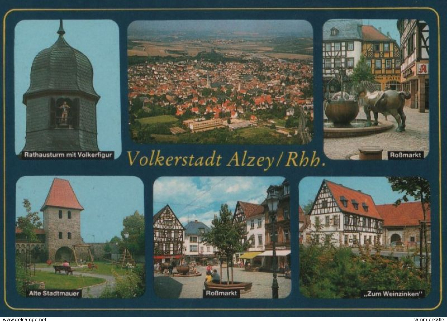 63498 - Alzey - U.a. Zum Weinzinken - 1993 - Alzey