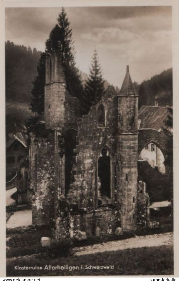 76301 - Oppenau-Allerheiligen - Klosterruine - Ca. 1950 - Oppenau