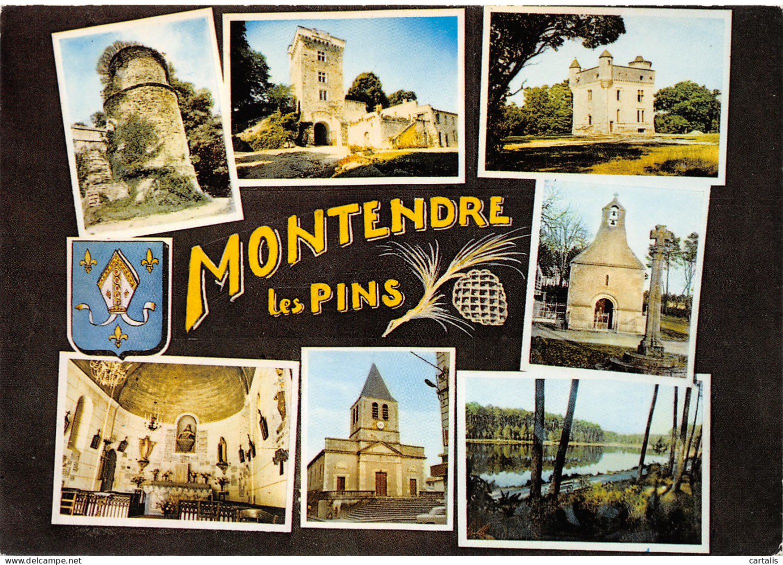 17-MONTENDRE LES PINS-N°3753-B/0003 - Montendre