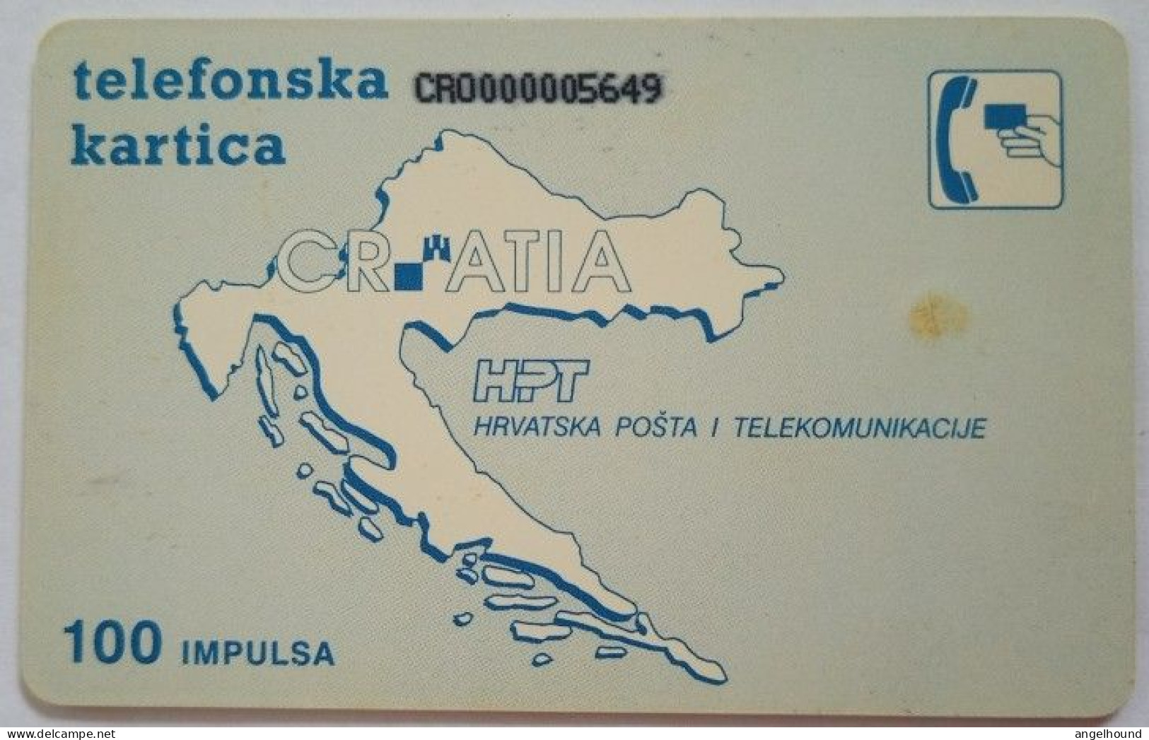 Croatia 100 Units Chip Card - Gemplus - Croazia