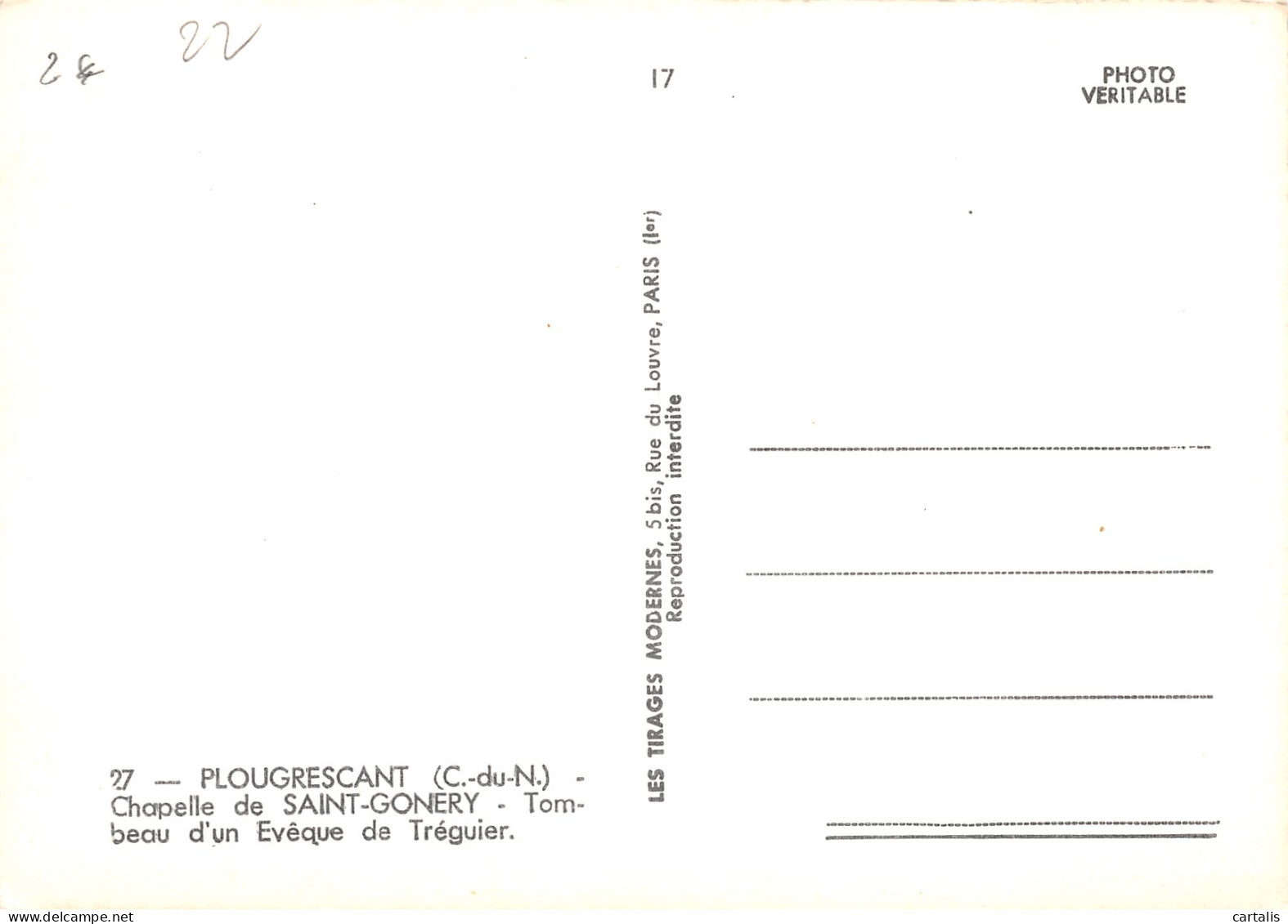22-PLOUGRESCANT-N°3754-A/0021 - Plougrescant