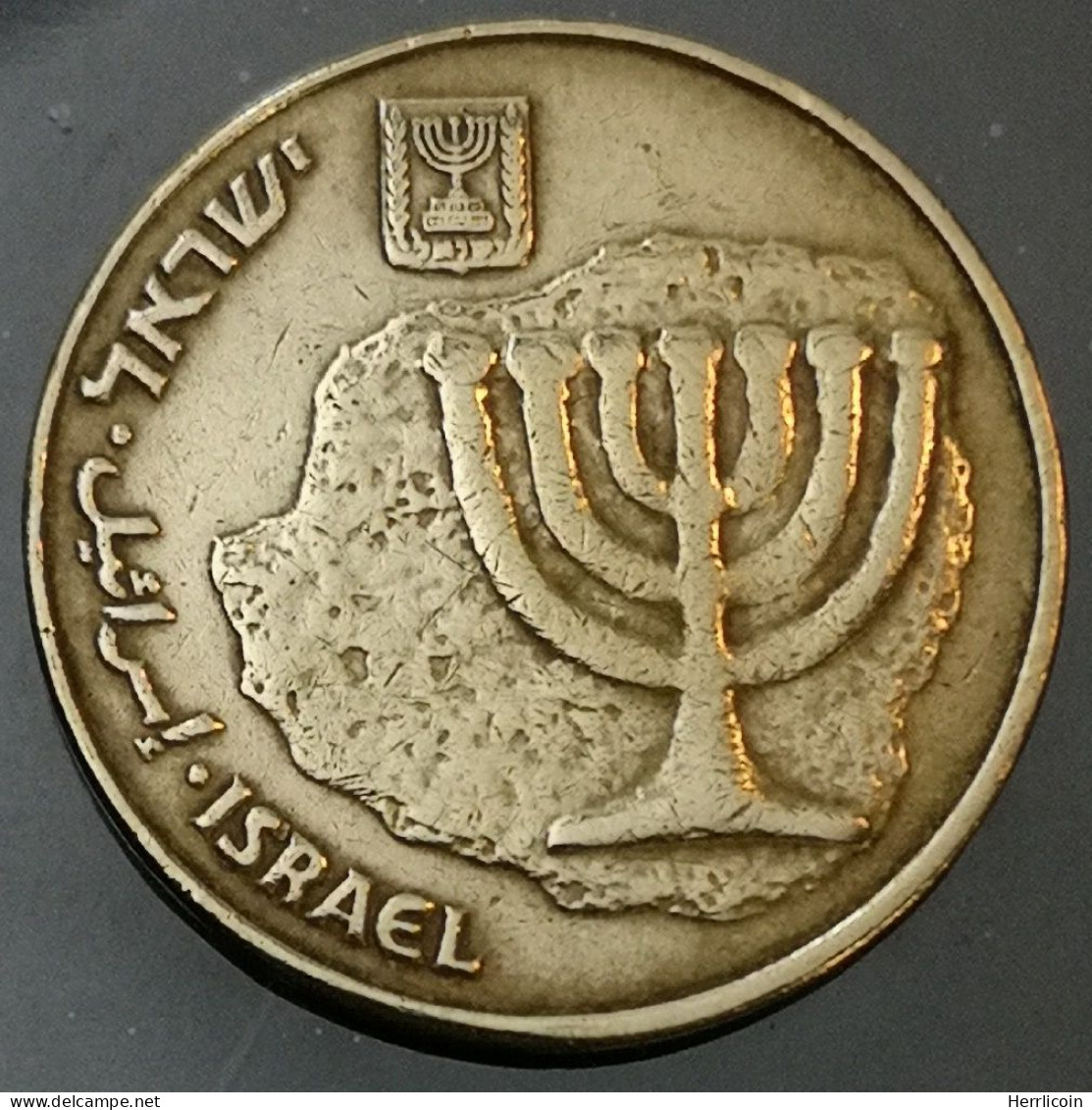 Monnaie Israël - 5747 (1987) - 10 Agorot - Israel