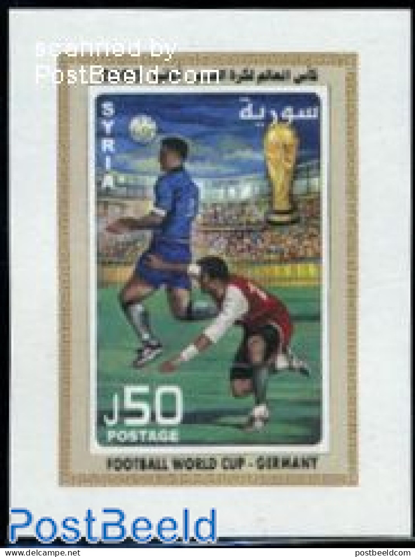 Syria 2006 World Cup Football S/s, Mint NH, Sport - Football - Siria