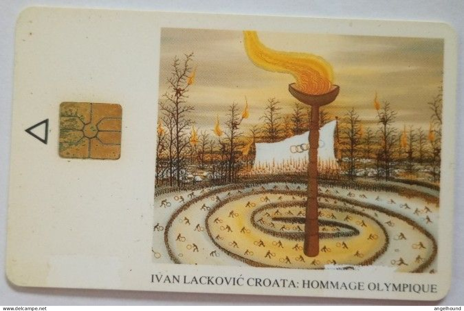 Croatia 200 Units Chip Card - Ivan Lackovic - Kroatien