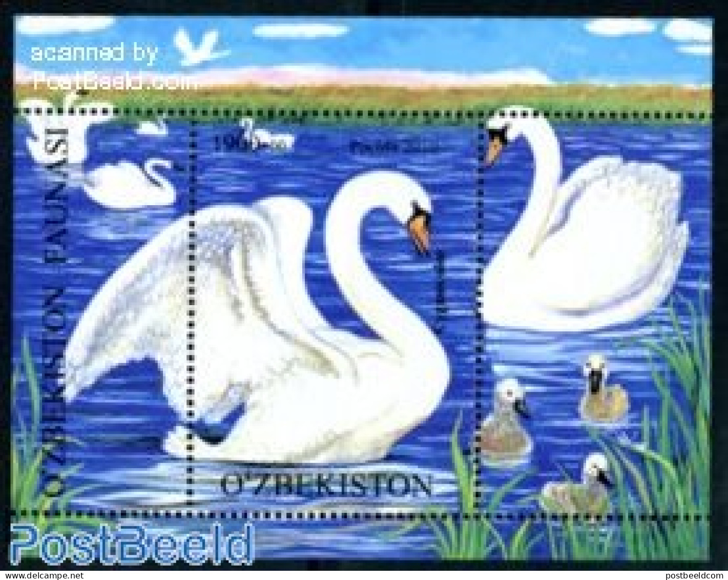 Uzbekistan 2010 Birds S/s, Mint NH, Nature - Birds - Usbekistan