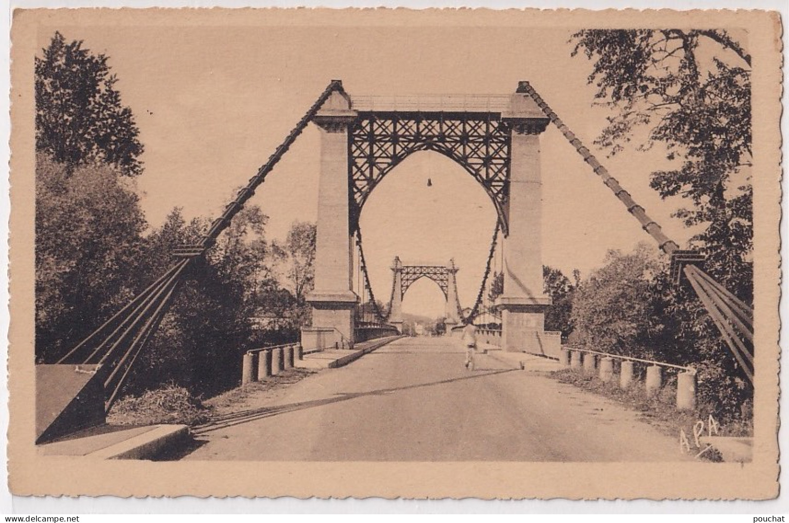 C13-32) RISCLE (GERS) LE PONT  - ( 2 SCANS ) - Riscle