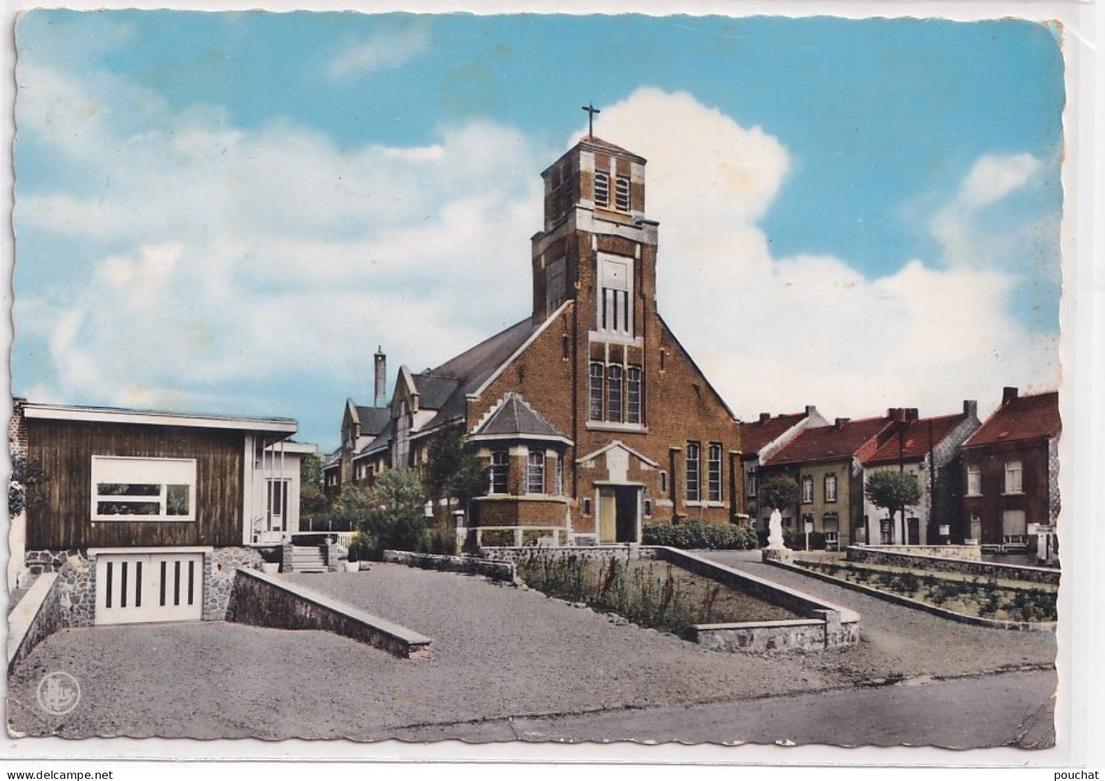 C18- ERQUELINNES - EGLISE SAINTE  THERESE - ( 2 SCANS ) - Erquelinnes