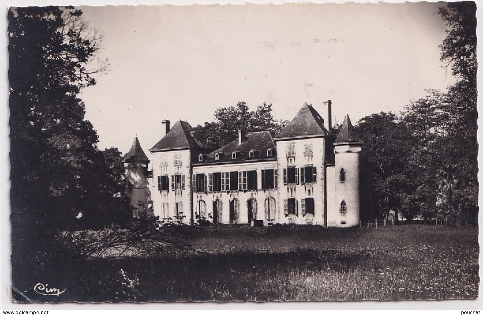 F5-32) RISCLE (GERS) CHATEAU DE MONTFORT - ( 2 SCANS )  - Riscle