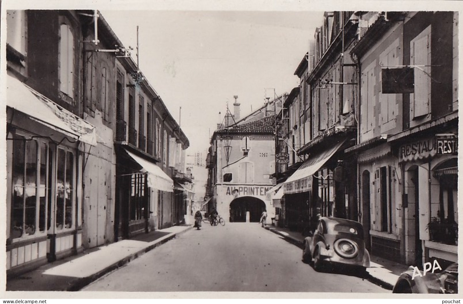 F6-32) FLEURANCE (GERS) RUE GAMBETTA  - ( 2 SCANS ) - Fleurance