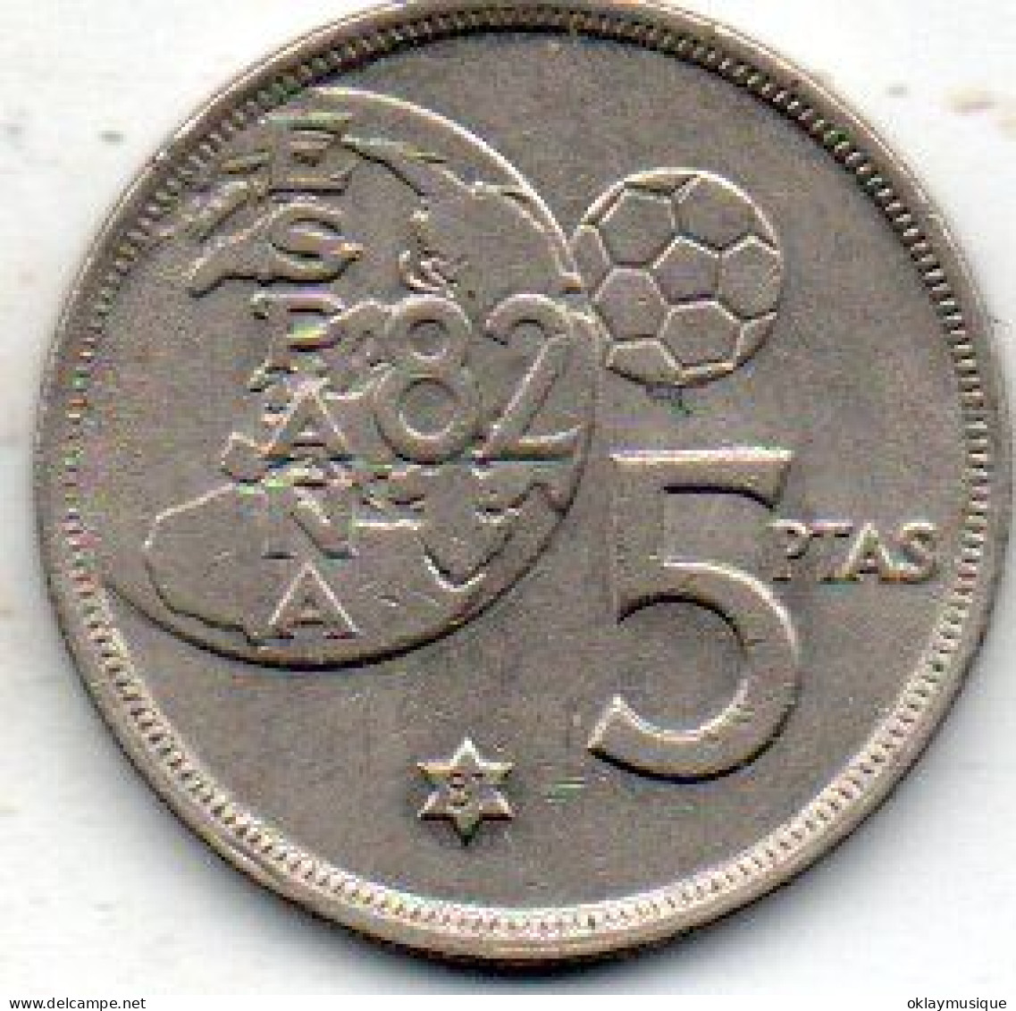 5 Pesetas 1980 - 5 Pesetas