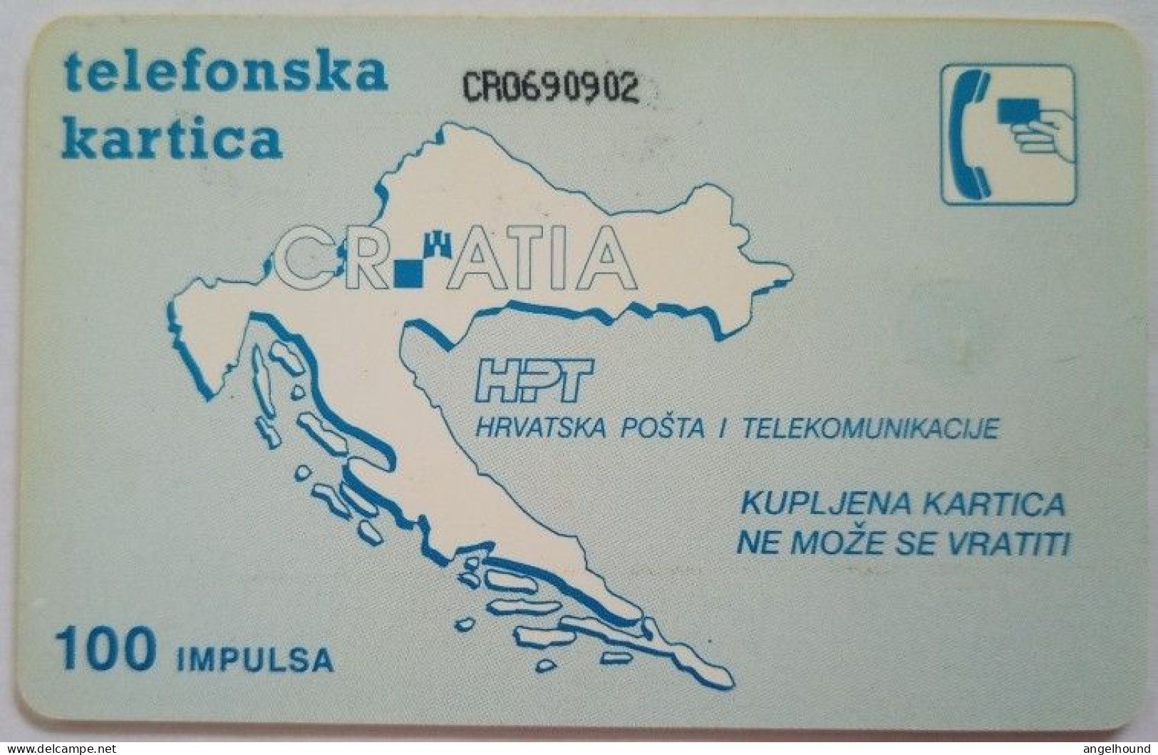 Croatia 100 Units Chip Card - Mobitel - Croatia