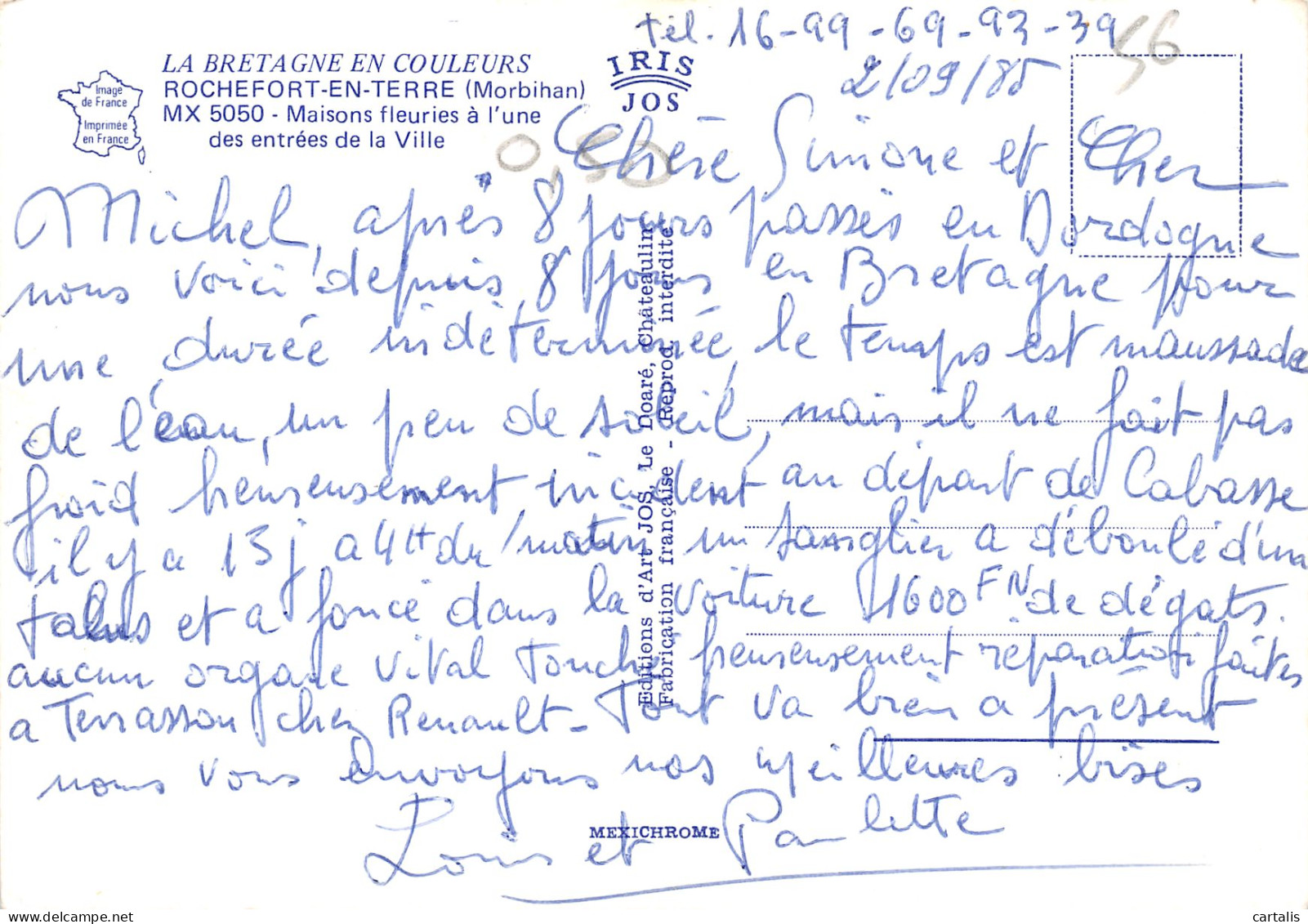 56-ROCHEFORT EN TERRE-N°3758-D/0281 - Rochefort En Terre